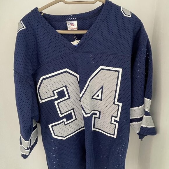 BRAND NEW Vintage Dallas Cowboys Jersey #34 - Picture 1 of 3